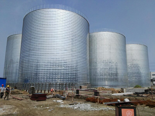 安陽粉煤灰鋼板倉的建設周期短嗎